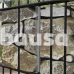 Tvoros juostos rinkinys BAUSWERN Eco, 35x0,19 m (450 g/m²) + 28 klipsai, Stein-Optik