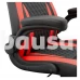 Žaidimų kėdė White Shark Gaming Chair Red Dervish K-8879 black/red